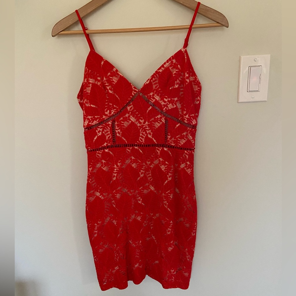 Revolve Red Mini Dress